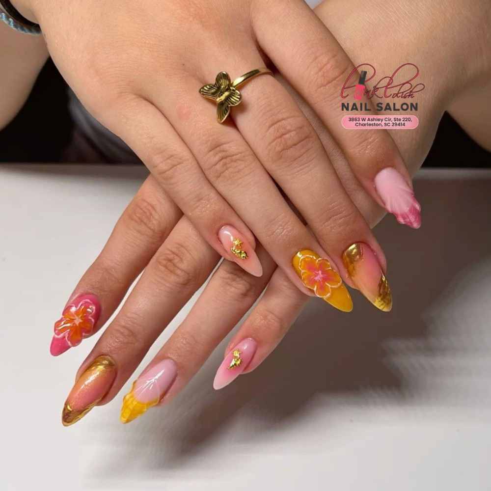 Pink Polish Nail West Ashley nail photo 2
