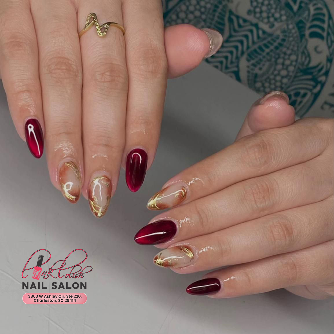 Pink Polish Nail West Ashley nail photo 4